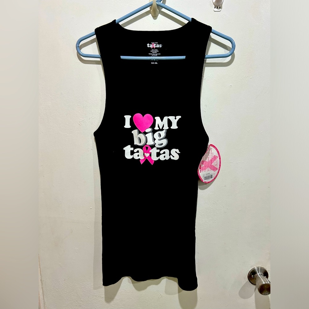 Save the tatas tank top